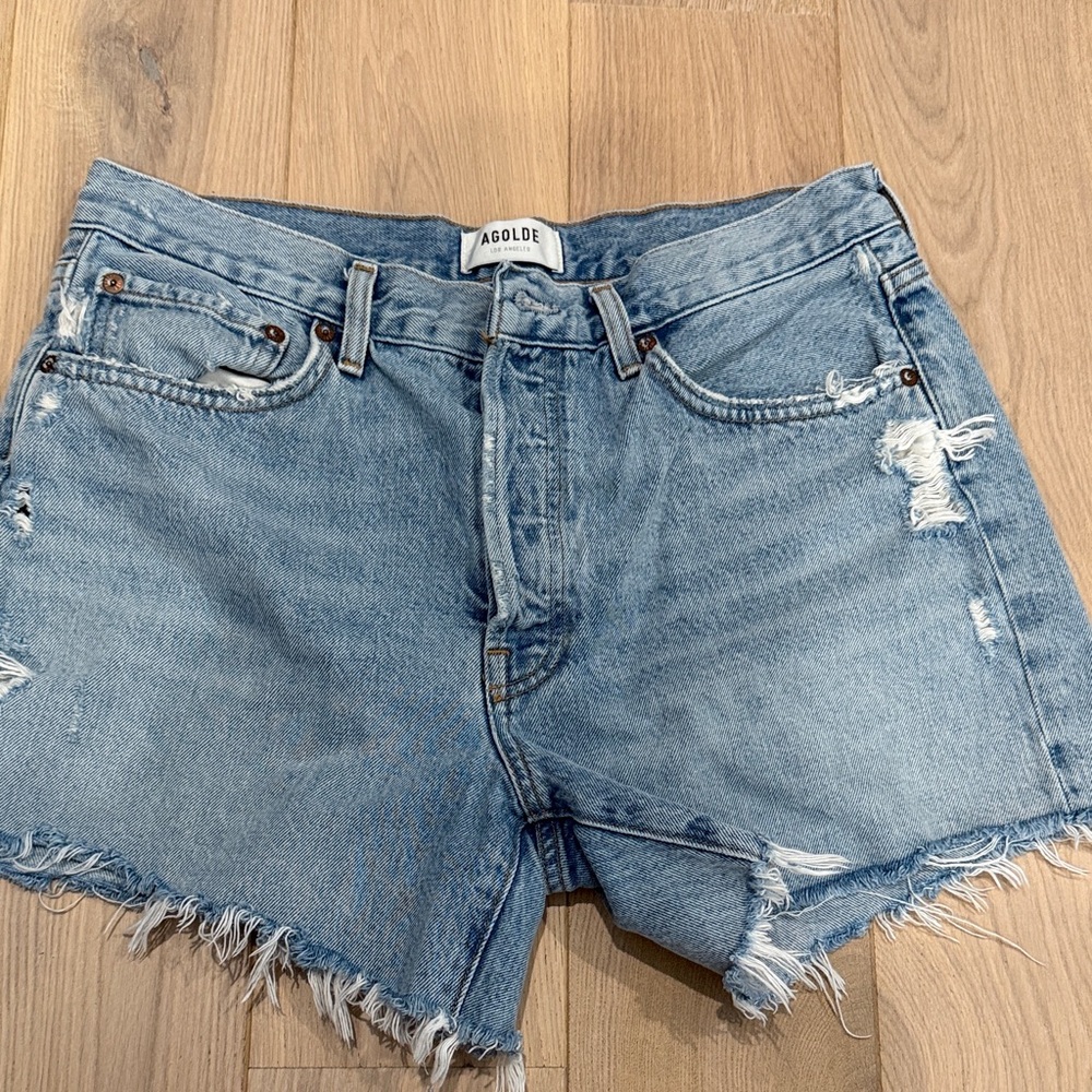 Agolde Parker Long Shorts